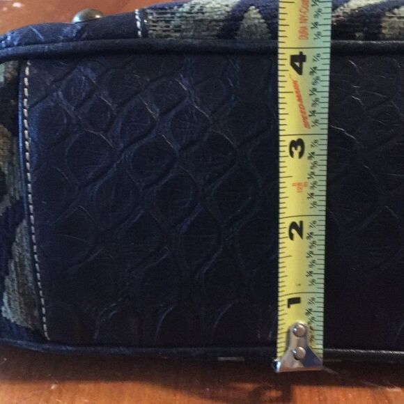 Petusco Handbag with Genuine Leather Trim - Picture 10 of 12